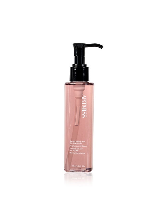 ARTMISS Rose Infusion Cleansing Oil · Deep Purify & Hydrate 150ML makeup remover & Long Lasting Ultra-lightweight Liquid Foundation 02（Comes with brush）Bundle - Image 2