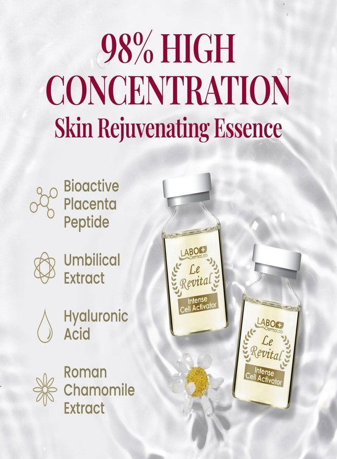 LABO Nutrition Le Revital 98% Concentrated Nano Placenta Extract, Umbilical & Sodium Hyaluronate, Anti-aging Serum from Japan, Skin Rejuvenate Essence, Reduce Wrinkles + Hydration, Non-greasy - Image 2