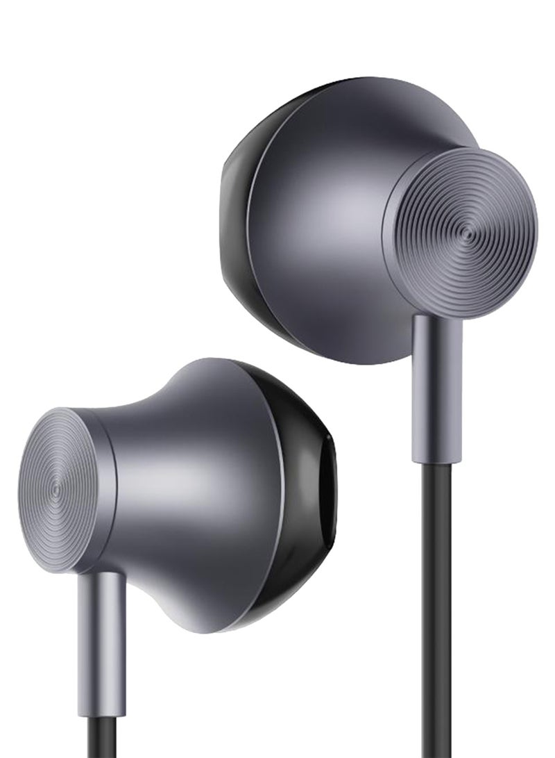 NOXO Wired Stereo Earphones HFN-7 USB-C – High-Fidelity Sound with Noise Isolation- Grey - Image 5