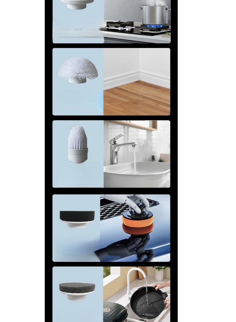 Electric Cleaning Brush - Wireless Handheld Waterproof Brush Artifact - Image 5