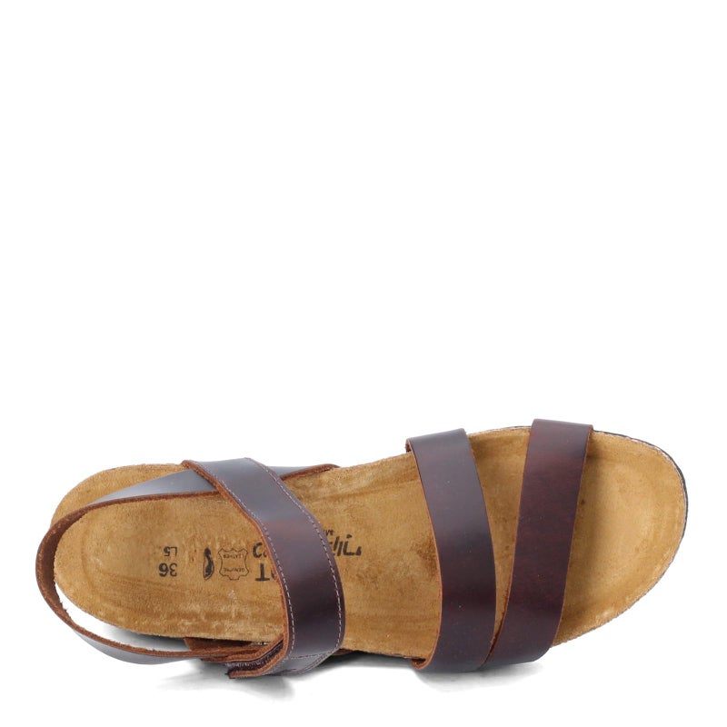 NAOT Kayla Women's Sandals â€“ 3-Strap Support with Backstrap, Cork-Latex Footbed, Arch Support â€“ Comfortable for All-Day Walking Buffalo Leather 9-9.5 N-M US - Image 2