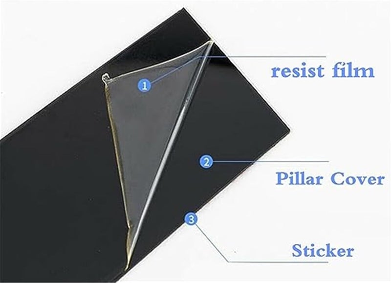 Wivplex Car Window Trim Cover for Toyota Tundra - Image 3