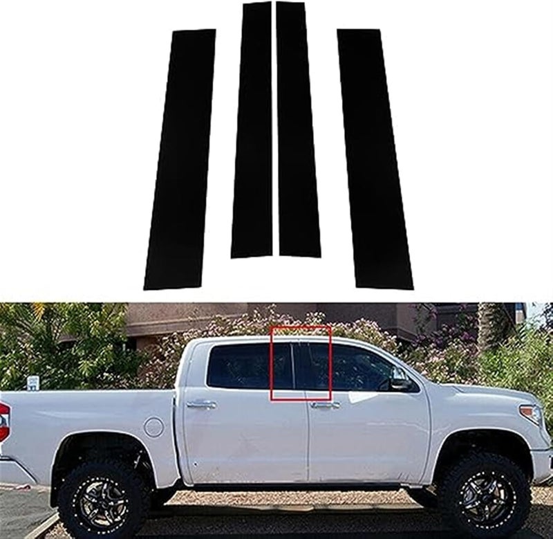 Wivplex Car Window Trim Cover for Toyota Tundra - Image 2