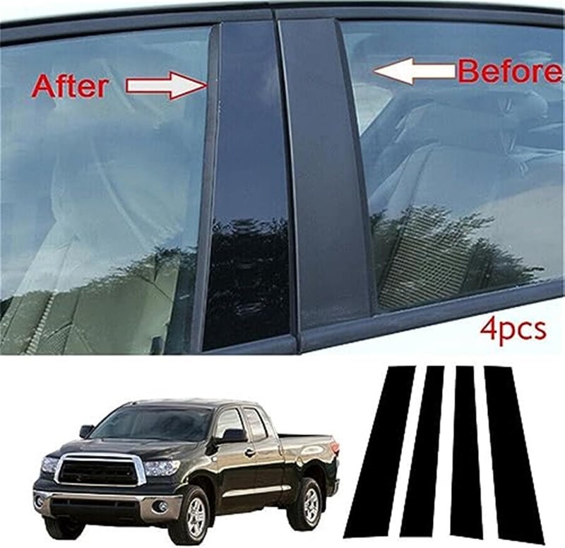 Wivplex Car Window Trim Cover for Toyota Tundra - Image 4