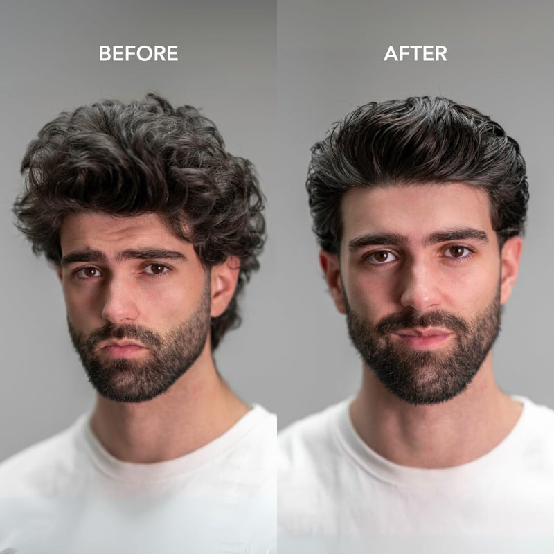 BluMaan زيت شعر بلومان المرطب - مصمم للشعر الجاف، المجعد، المستقيم، أو المموج - زيت تقوية شعر الرجال 100% طبيعي - 60 مل / 2.0 أونصة - Image 2