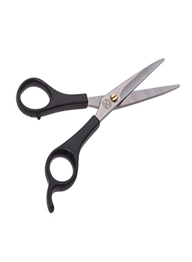 FITME Hair Cutting Scissor Smooth And Comfortable (Black, 6-Inch) (Black) - Image 3