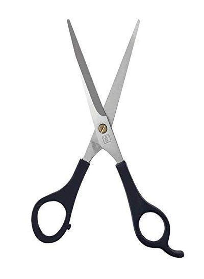 FITME Hair Cutting Scissor Smooth And Comfortable (Black, 6-Inch) (Black) - Image 1