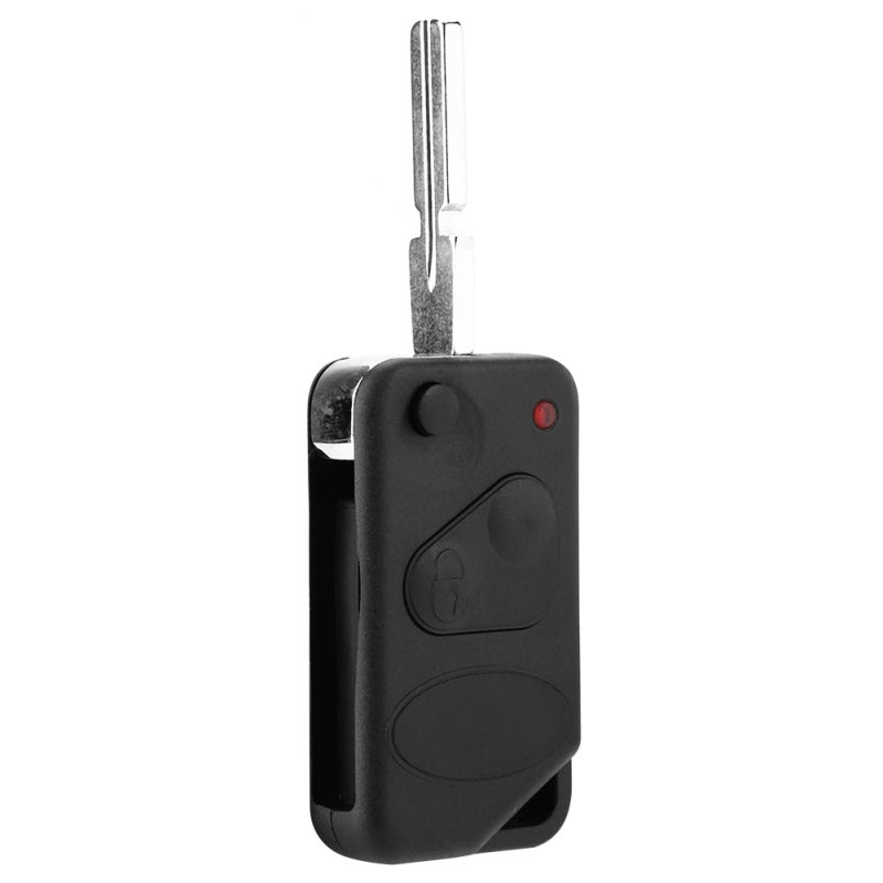 Flip Key Case 2 Button Uncut Blank Blade Remote Key Case - ABS Plastic CNC Carving Durable Key Fob Cover for Land Rover - Image 4