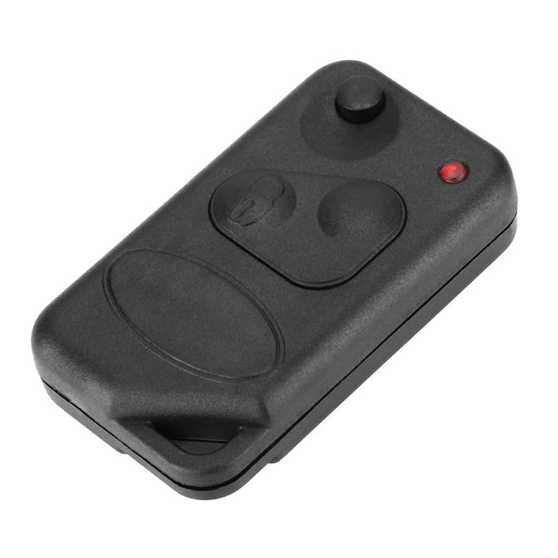 Flip Key Case 2 Button Uncut Blank Blade Remote Key Case - ABS Plastic CNC Carving Durable Key Fob Cover for Land Rover - Image 2