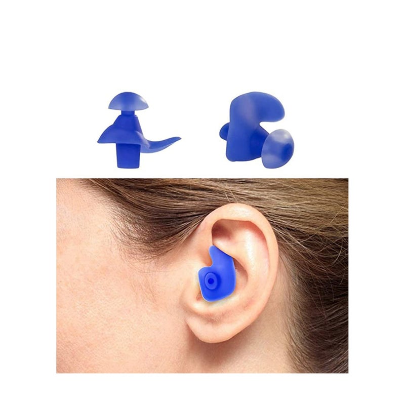 Swimming Nose Clips and Earplugs Set, 6 Pieces Swimming Headband Ear Plugs Nose Clip Protector Swim Nose Protector for Kids Adults Children Swimming Training Beginners Competitions - Image 4