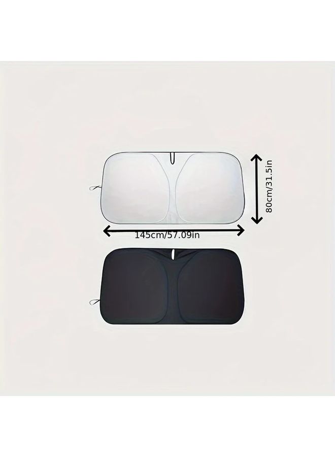 Universal Car Windshield Sunshade Cover Lightweight Portable For Household Cars - Image 3