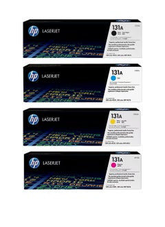 HP Toner HP 131A 4pack Black/Cyan/Magenta/Yellow LaserJet Toner Cartridges, CF210A,CF211A,CF212A,CF213A.  - Image 1
