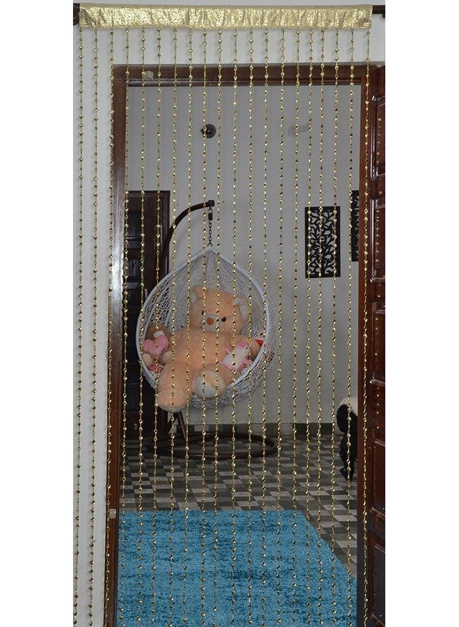 Pindia ستارة خرز بانديا على شكل طائرة مزخرفة لامعة (ذهبي، 7 أقدام، صلبة) - Image 5