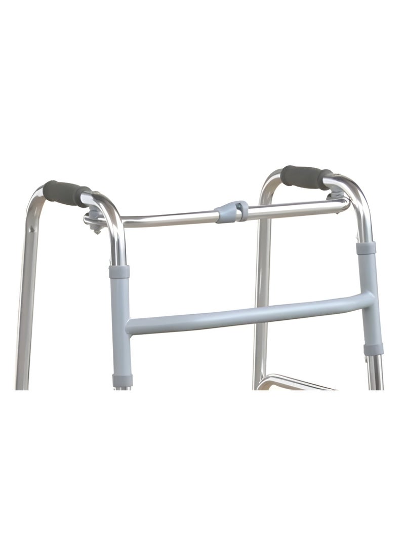 Advance Care Adjustable Foldable Aluminum Walker With Wheels – Model 912L - Image 2
