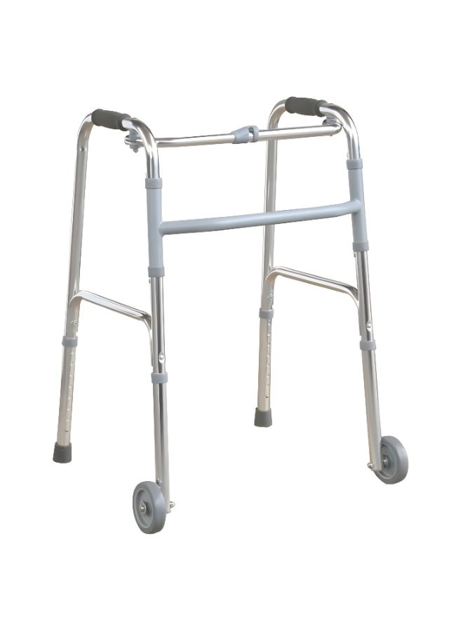 Advance Care Adjustable Foldable Aluminum Walker With Wheels – Model 912L - Image 1