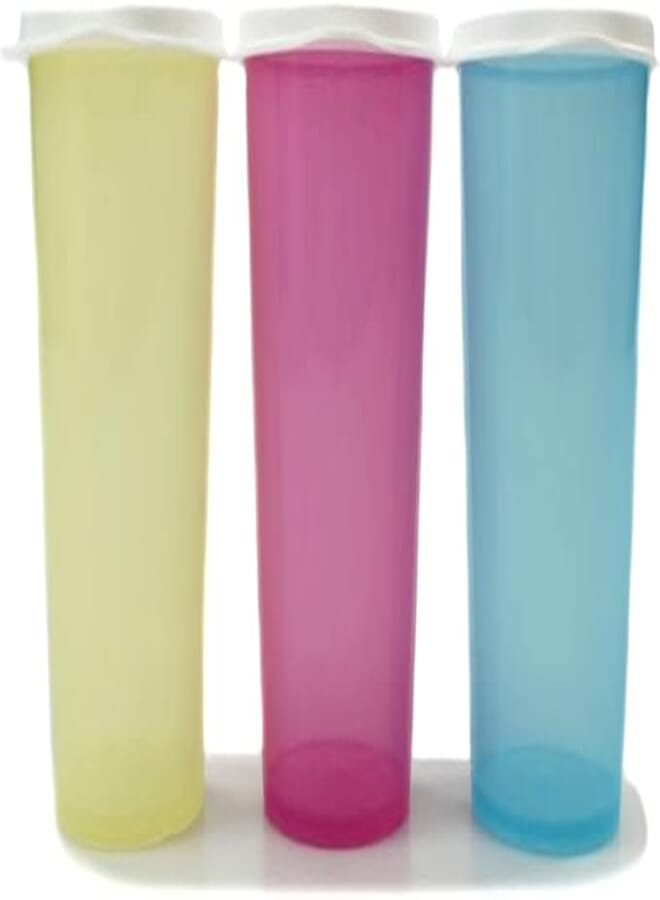 Tupperware to Go Eco 39191 330 ml Yellow + Pink + Blue Cup Drinking Cup with Lid