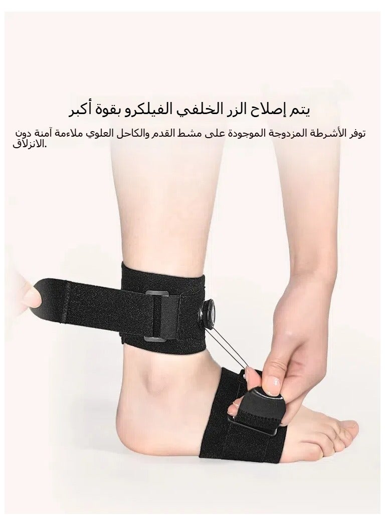 general Foot Drop Traction Corrector Foot Brace Ankle Orthosis for Adults and Children Corrects Inversion and Eversion Support Brace - Image 3