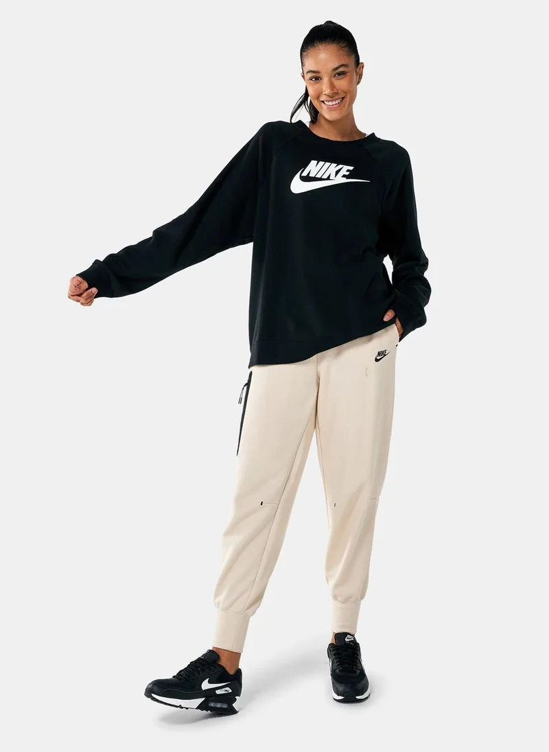 Nike Women's Sportswear Essential Graphic Sweatshirt (Plus Size)