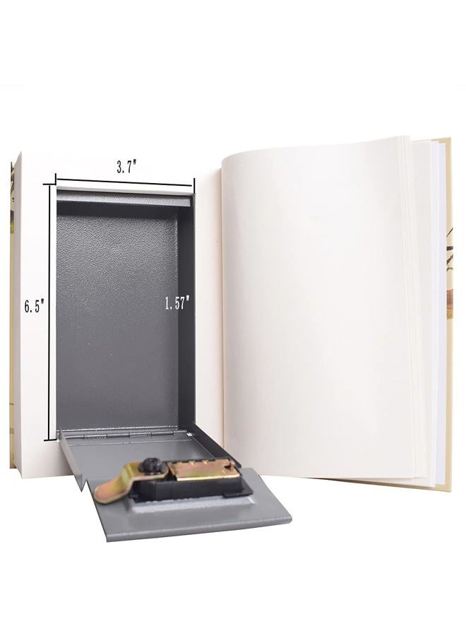 EIOUMAX Real Pages Diversion Book Safe with Combination Lock,Hollowed Out Book Anti-Theft Safe -Alice in Wonderland（Full Size） - Image 5