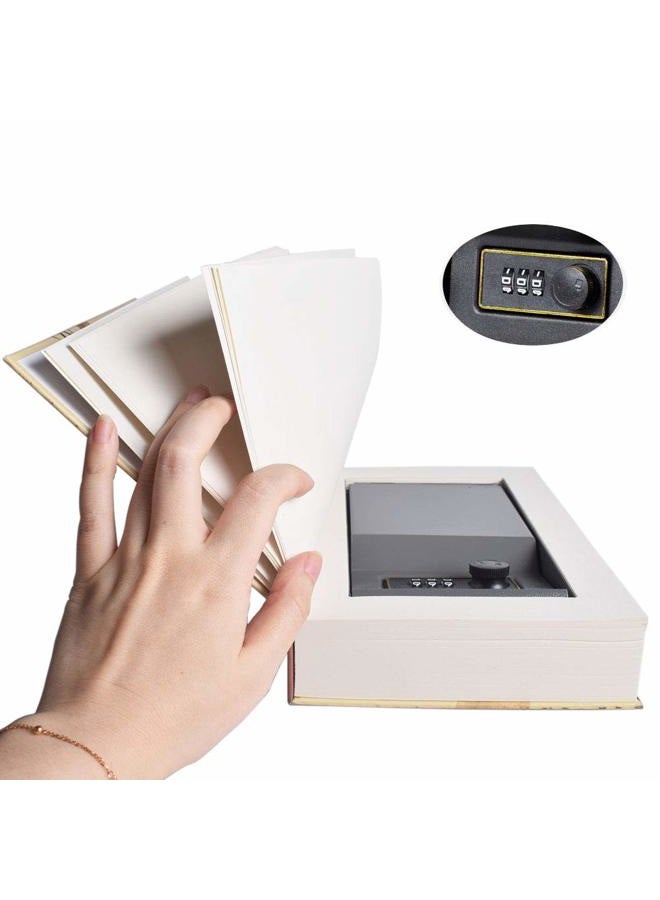 EIOUMAX Real Pages Diversion Book Safe with Combination Lock,Hollowed Out Book Anti-Theft Safe -Alice in Wonderland（Full Size） - Image 3