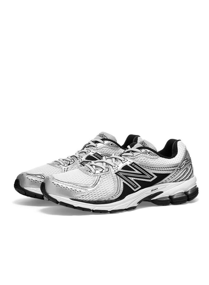 860 Casual Colorblock Sneakers Sliver/Gray/Black