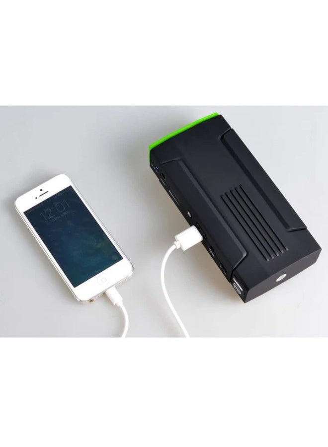 كروني جهاز كروني D28a لبدء تشغيل السيارة - بنك طاقة محمول بسعة 398000 مللي أمبير/ساعة مع تيار ذروة 400 أمبير، ومصباح يدوي LED ونظام استغاثة للاستخدام في حالات الطوارئ الخارجية - Image 2