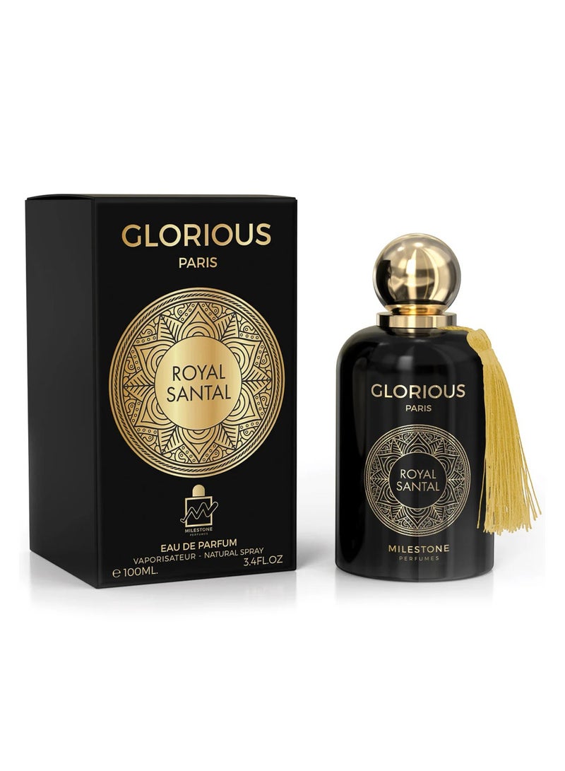 Milestone Glorious Paris Royal Santal Eau De Parfum For Unisex - 100 ML - Image 1