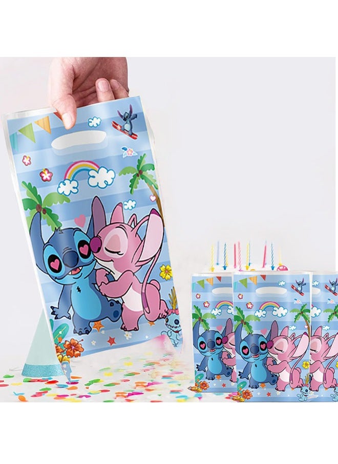 Party 20 PCS Stitch Birthday Party Supplies, Cartoon Candy Bags, Tote Bags, Kids Gift Bags, Adult Birthday Party Decorations  - Image 2