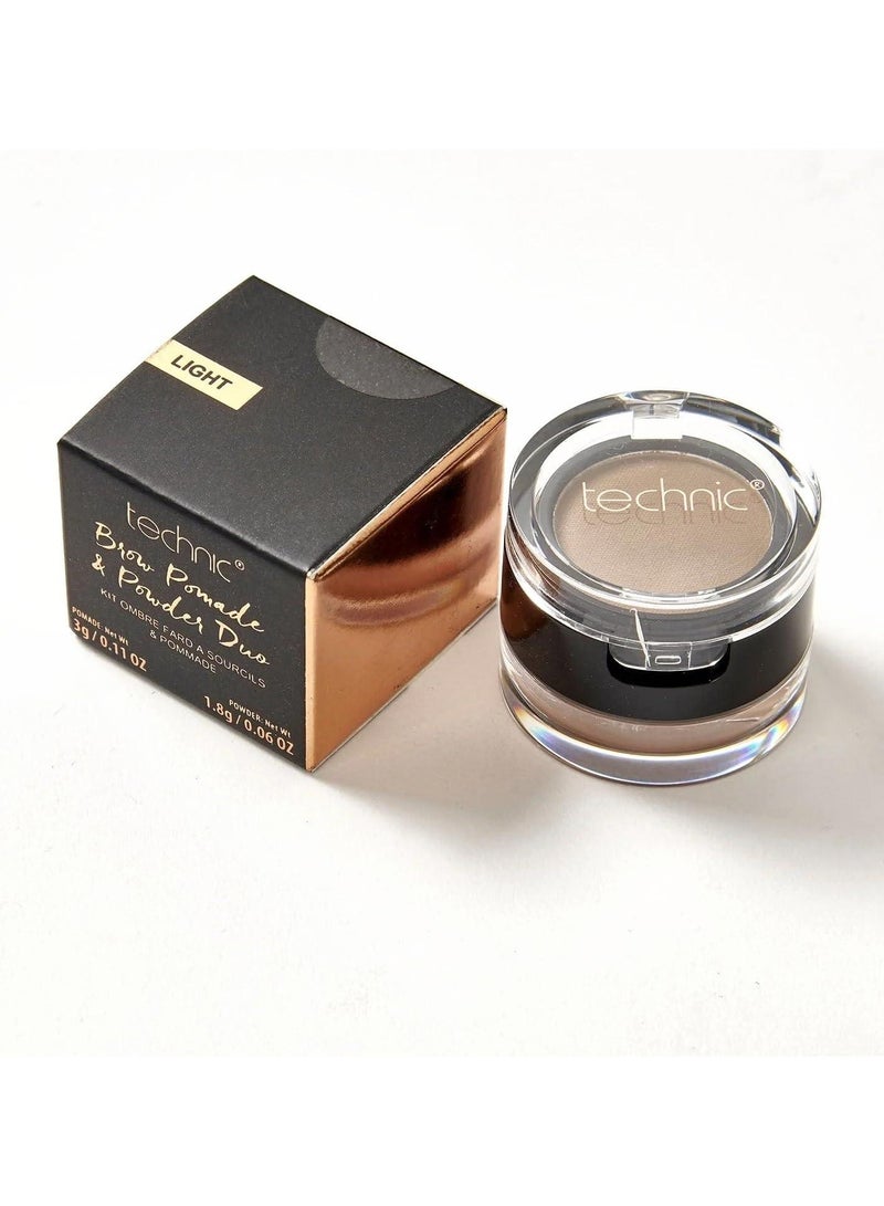 Technic Brow Pomade & Powder Duo - Light 4.8g - Image 1
