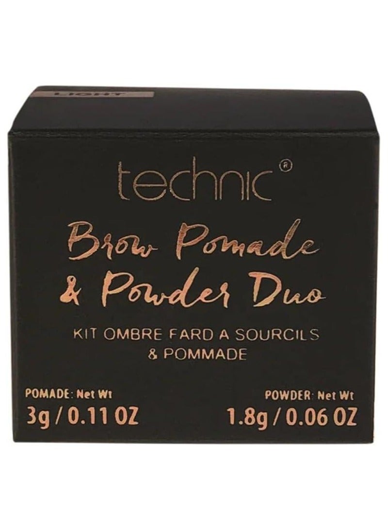 Technic Brow Pomade & Powder Duo - Light 4.8g - Image 4