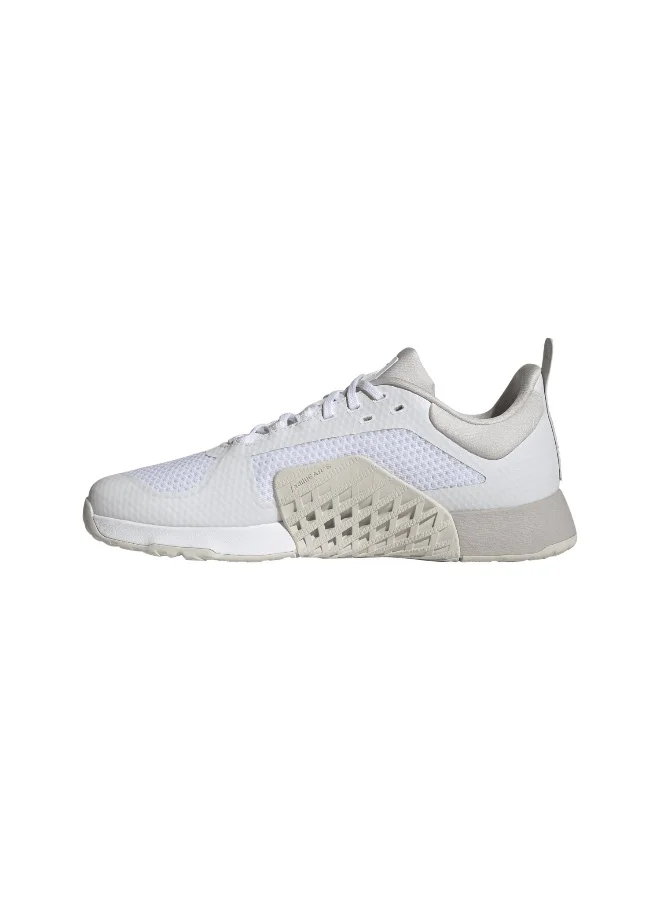 Adidas Dropset 2 Trainer White Training Shoes For Unisex 7
