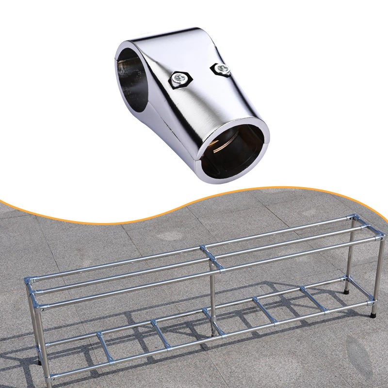 2 Way Pipe Connector 1.5 Inch Inner Diameter Scaffold Tube Joint Fastening Rack - Image 5