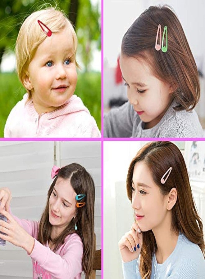 Rinpoche Tic Tac Multicolor Baby Hair Clip Set Non-Slip Durable Clips Accessories Kids Hair Clips for Girl's and Women's (Multicolor) (Pack Of 40) - Image 3