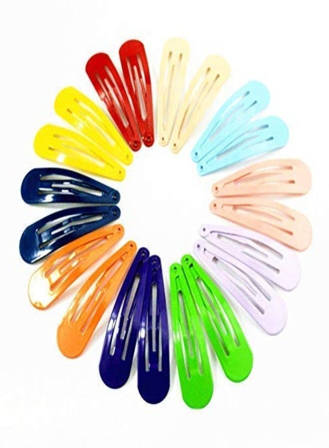 Rinpoche Tic Tac Multicolor Baby Hair Clip Set Non-Slip Durable Clips Accessories Kids Hair Clips for Girl's and Women's (Multicolor) (Pack Of 40) - Image 5