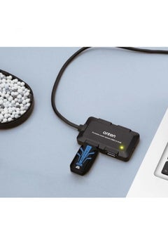 أونتن OTN-U9102B Type-C إلى 4 منافذ USB 3.0 HUB - ما يصل إلى 5 جيجابت في الثانية - مع مدخل طاقة لجهاز Mac / الكمبيوتر الشخصي / الهاتف المحمول  - Image 4
