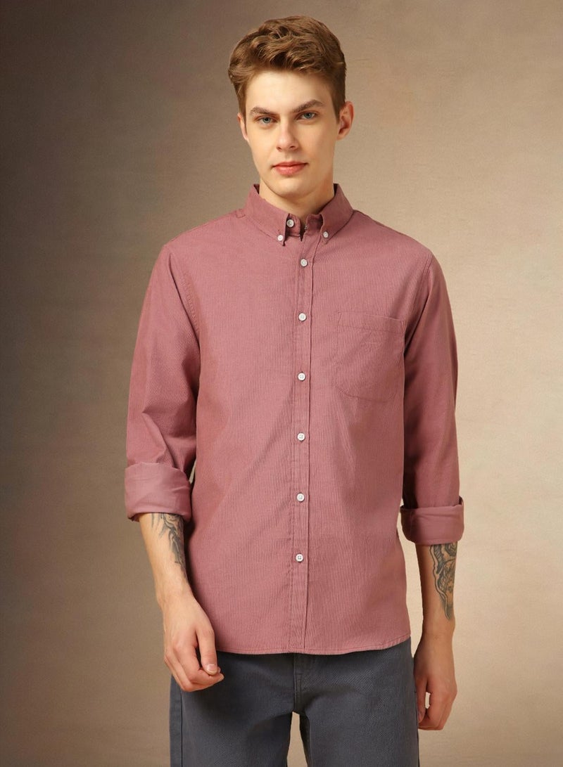 Dennis Lingo Pink Shirt For Men For Men - Image 1