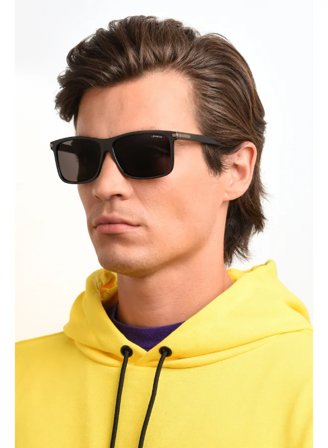 Polaroid  Rectangular Polaroid Sunglasses for Men | Best Price UAE