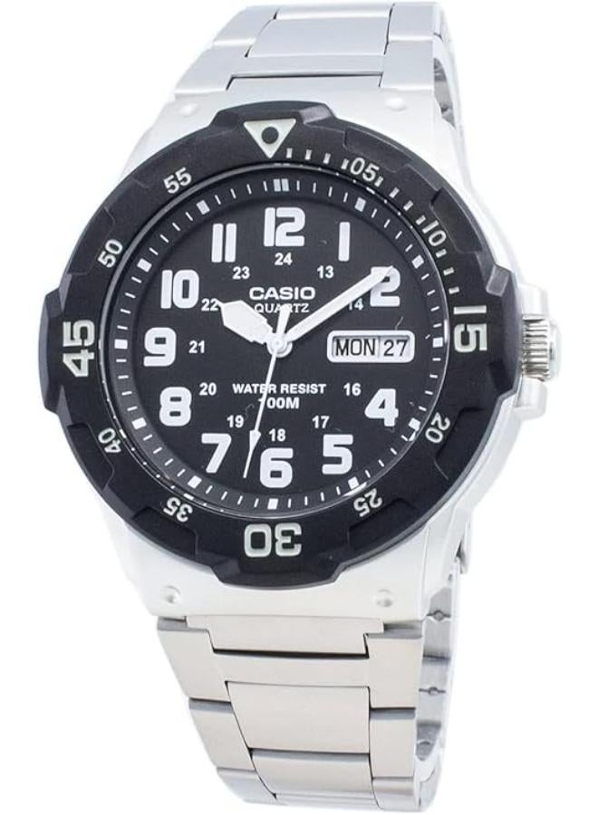 Casio Watch for Men MRW-200HD-1BVDF Analog Metal Black - Image 1