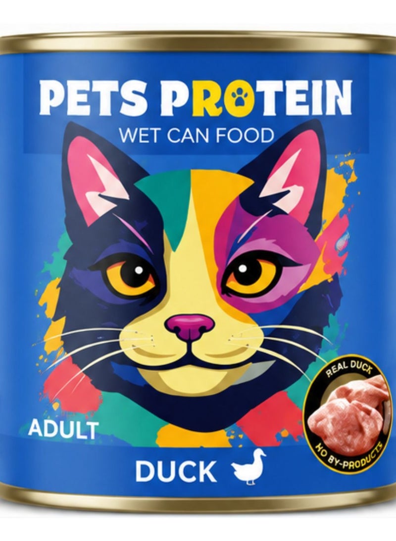 Pets Protein Adult Cat Wet Food Duck 400g From Pets Zone - Image 1