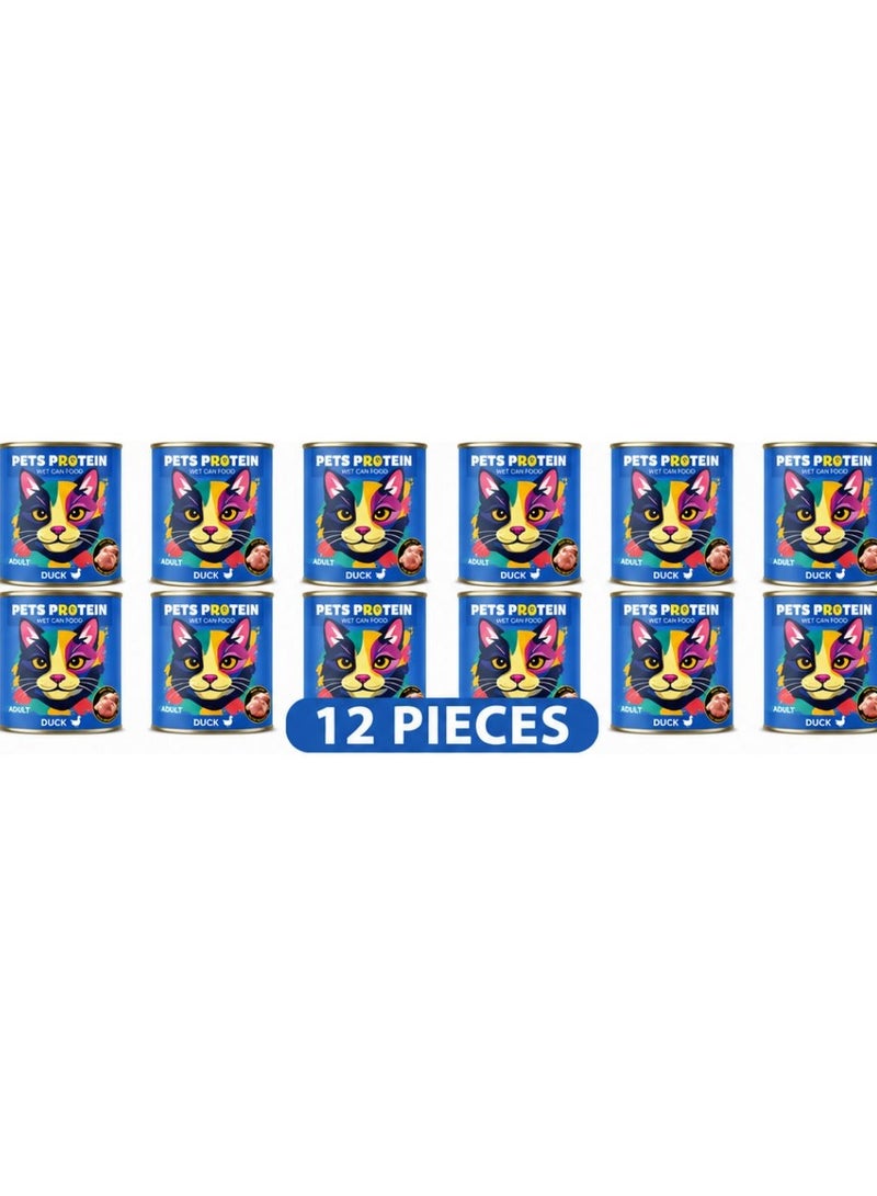 Pets Protein Adult Cat Wet Food Duck 400g From Pets Zone - Image 3