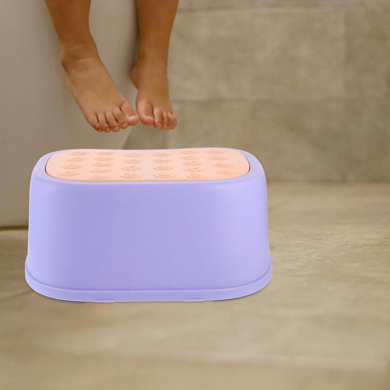 Step Stool Bathroom Foot Stool for and Adults 1pcs Anti-Skid Support Step for Bath and Sink Use - Image 4