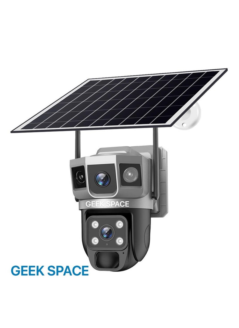 كاميرا كشف خارجية تعمل بالطاقة الشمسية Geek Space VTS02 WIFI مع حل أمني متقدم وتقريب بصري 10 أضعاف ومقاومة للماء وكشف الحركة بالأشعة تحت الحمراء ودوران 360 درجة - pzsku/Z9681DE406501BC89D1F4Z/45/_/1732544890/0e328d14-5552-44dc-822b-9df27a8d70ab