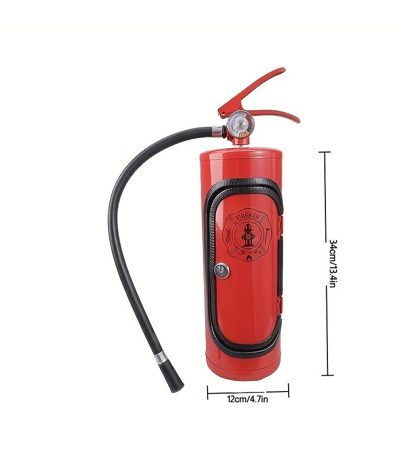 Metal Fire Extinguisher Wine Bottle Rack Stackable Design Indoor Outdoor Use - Image 3