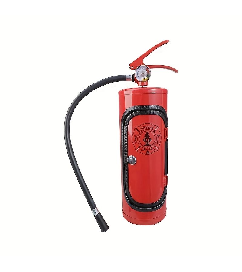 Metal Fire Extinguisher Wine Bottle Rack Stackable Design Indoor Outdoor Use - Image 5