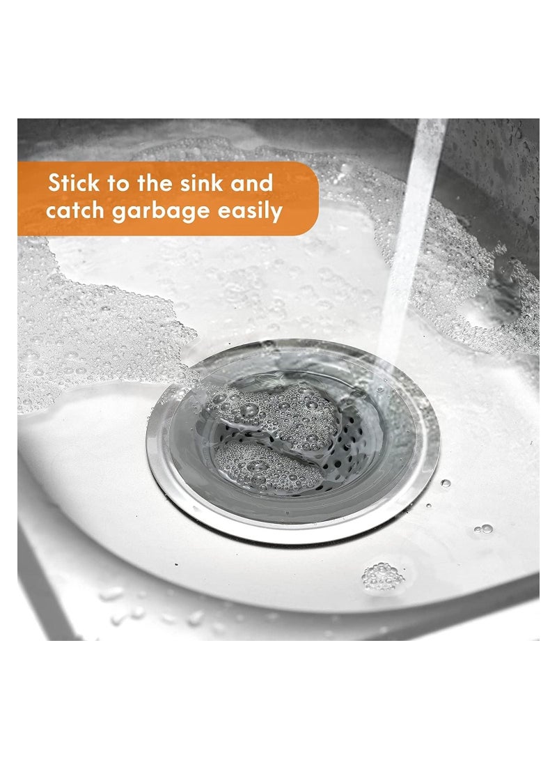 Kitchen Sink Strainer Silicone Sink Stopper for Kitchen Sink 4.5 inches. (Grey) - Image 4
