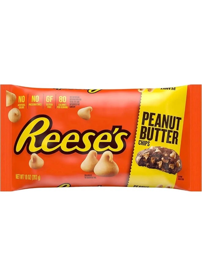 رقائق زبدة الفول السوداني من ريسيس - 283 جرام