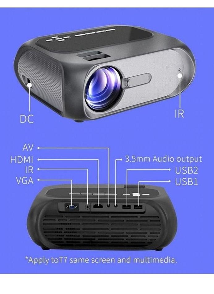 borrego Borrego T7 Smart WIFI Full HD Projector  - Image 2