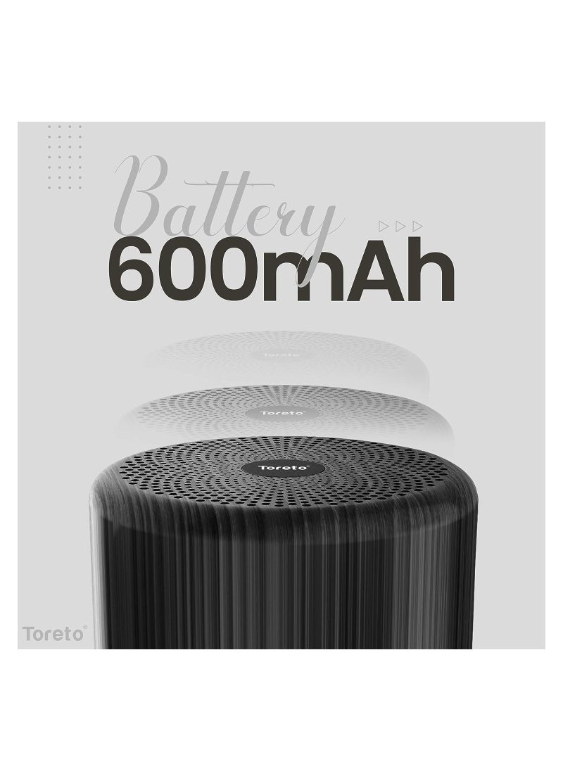 Toreto - TOR-347 Timber Wireless Portable Bluetooth Speaker TWS - Image 1