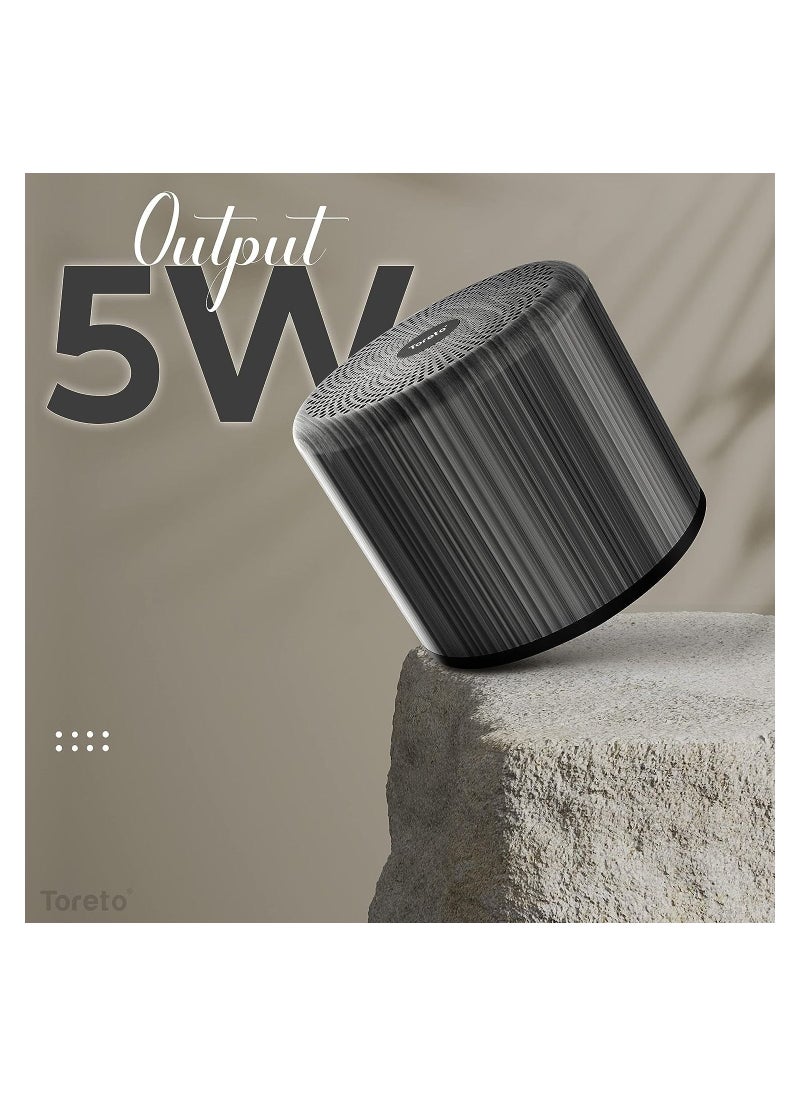 Toreto - TOR-347 Timber Wireless Portable Bluetooth Speaker TWS - Image 1