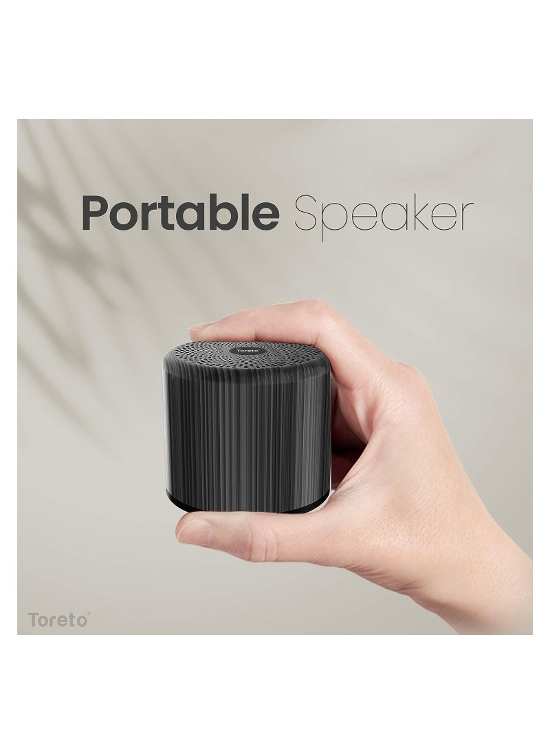 Toreto - TOR-347 Timber Wireless Portable Bluetooth Speaker TWS - Image 1